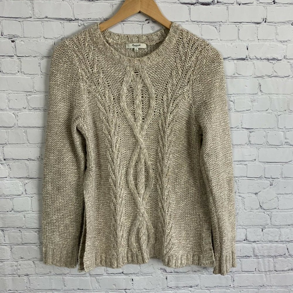 Madewell Womens Firelight Marled Sweater Size Small Wool Alpaca Blend